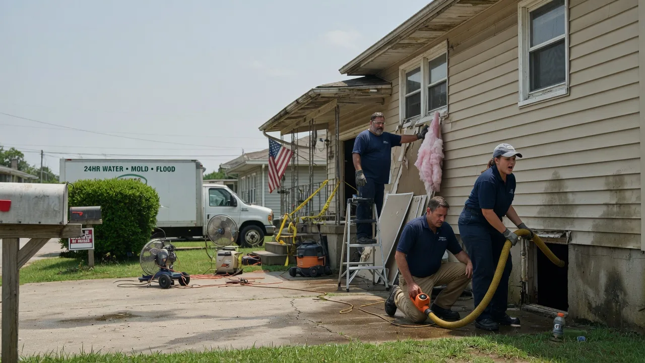 Water Damage Repair in Mount Gilead, OH near me